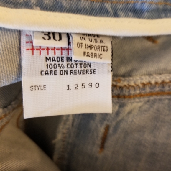 Guess Vintage Light Wash Denim Skirt - Picture 5 of 6